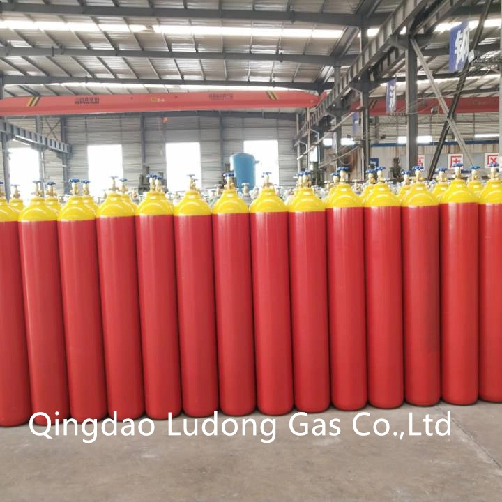 99.999% High Purity CH4 Gas / Methane Gas Filling in 40L 47L Cylinders