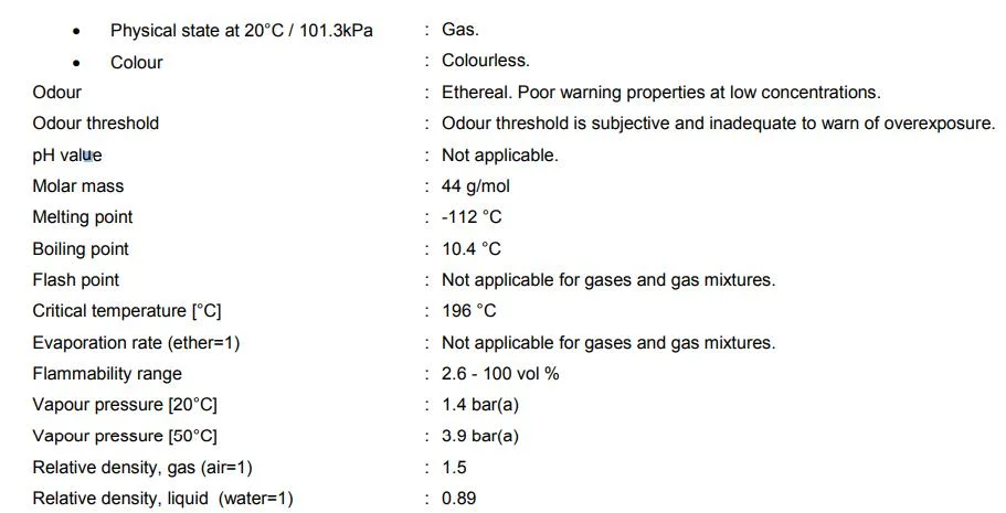 Bulk Supply Liquid Ethylene Oxide Gas/Liquid Eo Gas/ C2h4o Gas in 800L 1000L Stainless Steel Drum