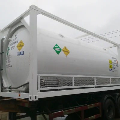 99,9 % verflüssigtes Lachgas/N2o-Gas/Lachgas im ISO-Tankcontainer